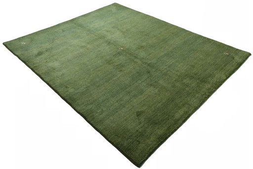 Gabbeh Loribaft Vloerkleed - 250 X 212 Cm - Groen - Nieuw