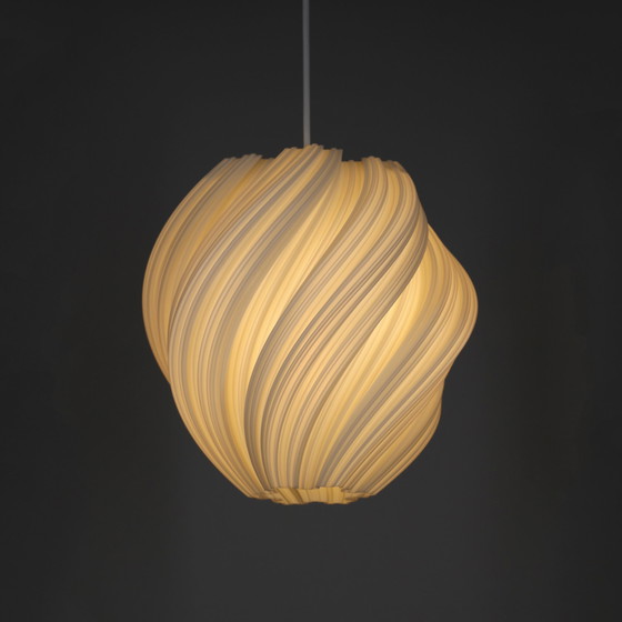 Image 1 of Swiss Design Koch #2 Tegen de klok in Hanglamp Wit