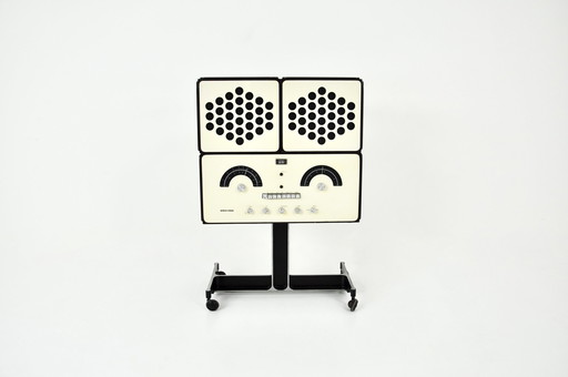 Stereofonische RR-126 Radio van Achille & Pier Giacomo Castiglioni voor Brionvega, jaren 1960