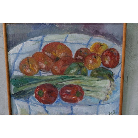 Image 1 of Vintage modern stilleven door Marianne Ågren, Zweden 1960