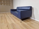 Artifort Lex 2 zits Bank Blauw Leder Design Patrick Noguert 