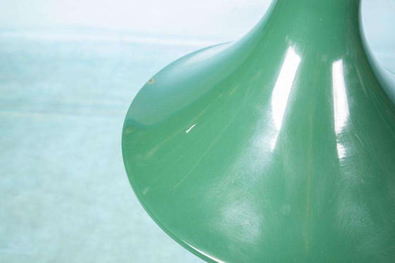 Image 1 of Zweeds Design schalenlamp vintage 60s, groen Hans Jakobssen