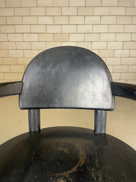 Image 1 of 7X Daumiller Chair In 3 Modellen Zwart