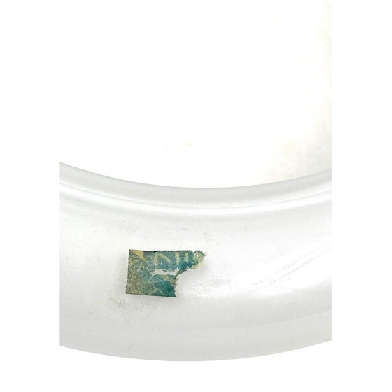 Image 1 of Vintage "Pomeri" zakje in troebel kristal van Eleonore Peduzzi Riva en Vistosi Murano, Italië 1972