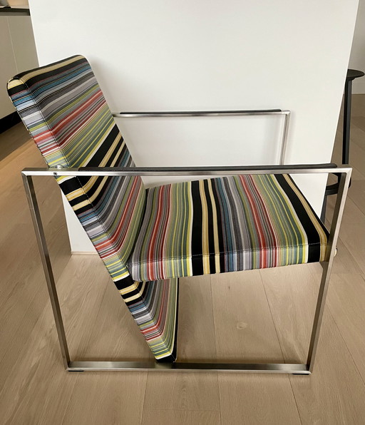 Arco Spine fauteuil stof Paul Smith