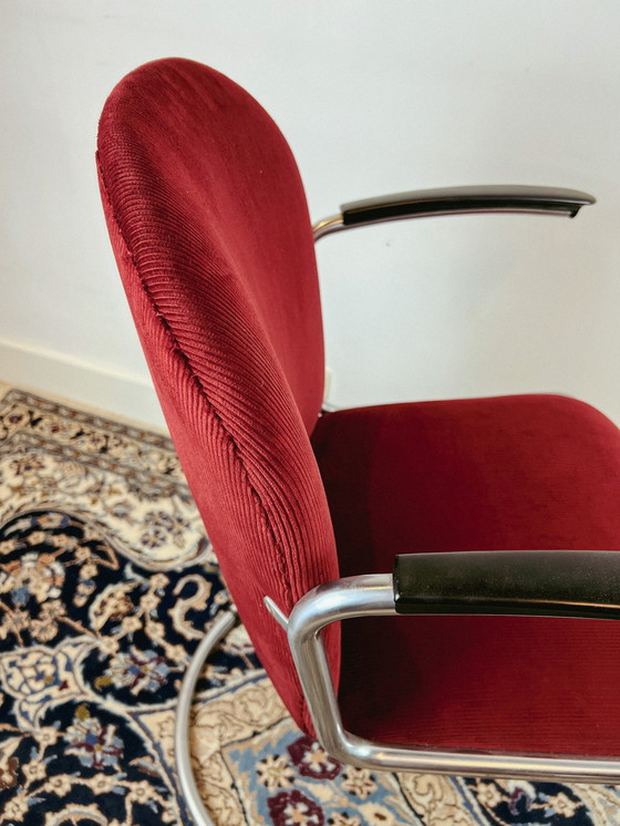 Image 1 of Originele Gispen 413R damesfauteuil, 1950's