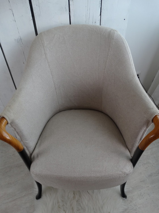 Image 1 of Giorgetti progetti fauteuil.