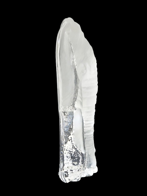 Image 1 of Mats Jonasson - Olifant Glassculptuur