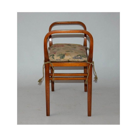 Image 1 of Vintage Art Nouveau kruk van Thonet, Kohn en Otto Wagner
