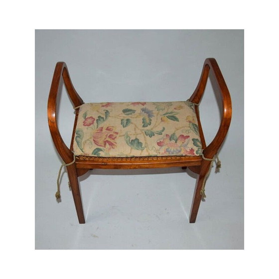 Image 1 of Vintage Art Nouveau kruk van Thonet, Kohn en Otto Wagner