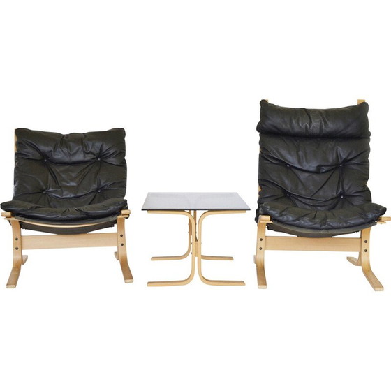 Image 1 of Vintage Siesta loungeset van Ingmar Relling voor Westnofa, Noorwegen 1960