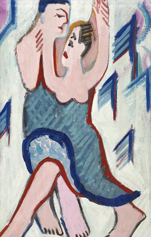 Ernst Kirchner ---Dancing Couple