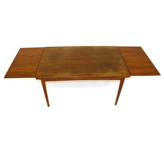 Image 1 of Vintage tafel met opklapbaar blad