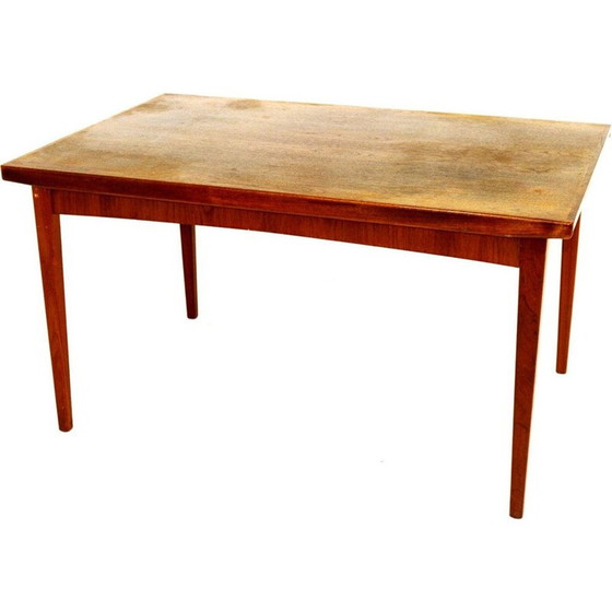 Image 1 of Vintage tafel met opklapbaar blad