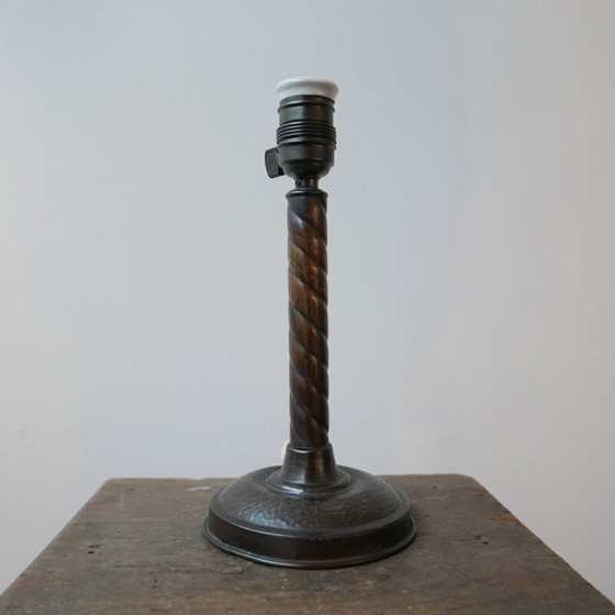 Image 1 of Vintage metalen tafellamp, Zweden 1930