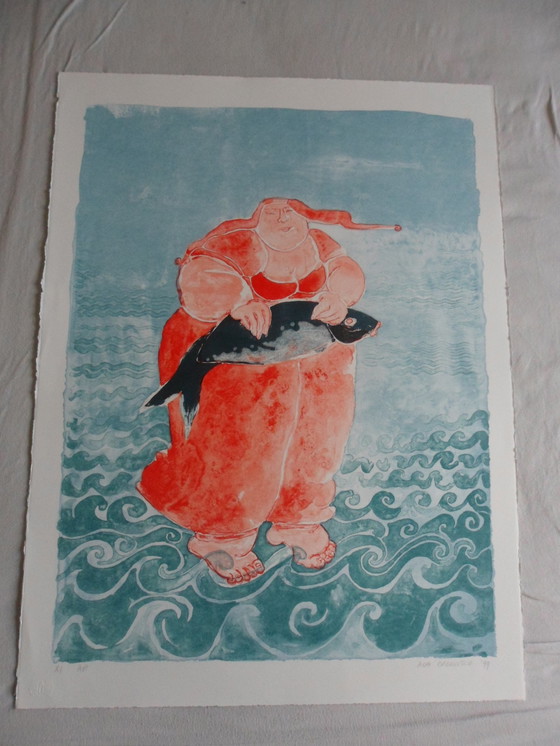 Image 1 of Ada Breedveld Litho oplage 100/100