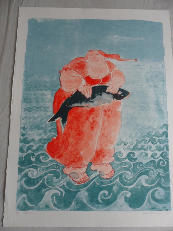 Image 1 of Ada Breedveld Litho oplage 100/100