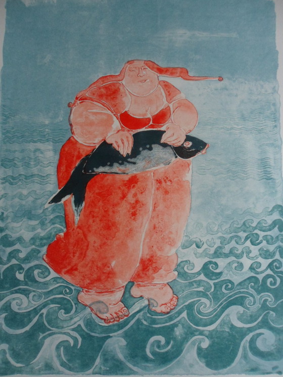 Image 1 of Ada Breedveld Litho oplage 100/100