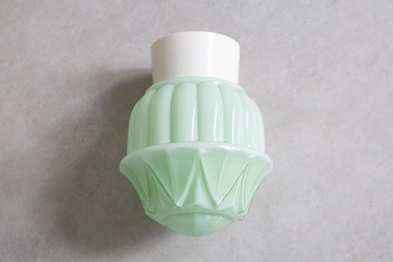 Image 1 of 1 Thabur pastelgroene plafondlamp