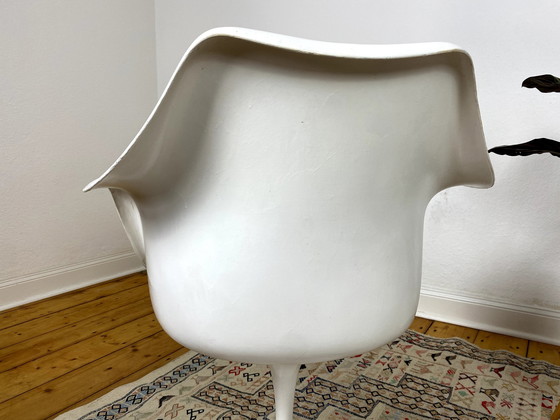 Image 1 of Set van 2 Tulip fauteuils van Eero Saarinen voor Knoll International