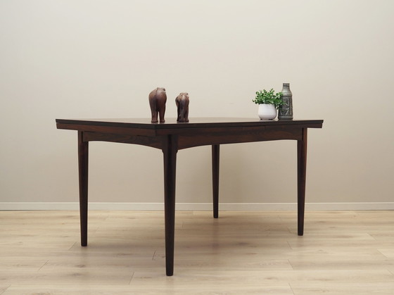 Image 1 of Rozenhouten tafel, Deens ontwerp, 1970S, Productie: Denemarken