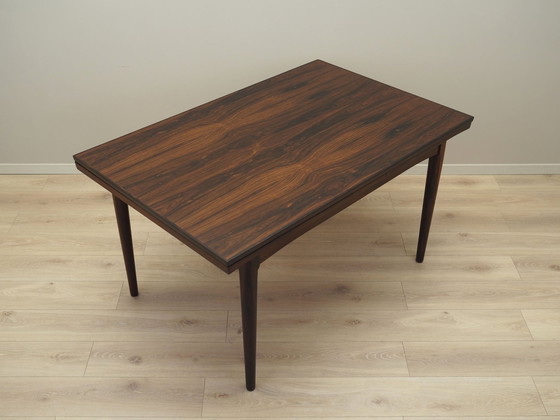 Image 1 of Rozenhouten tafel, Deens ontwerp, 1970S, Productie: Denemarken