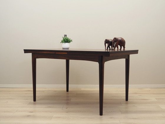 Image 1 of Rozenhouten tafel, Deens ontwerp, 1970S, Productie: Denemarken