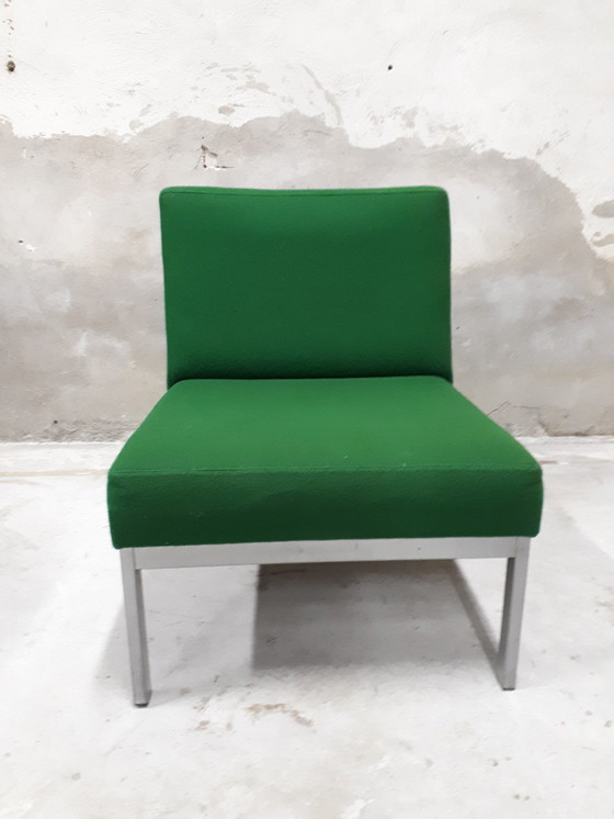 Image 1 of Vintage groene fauteuil