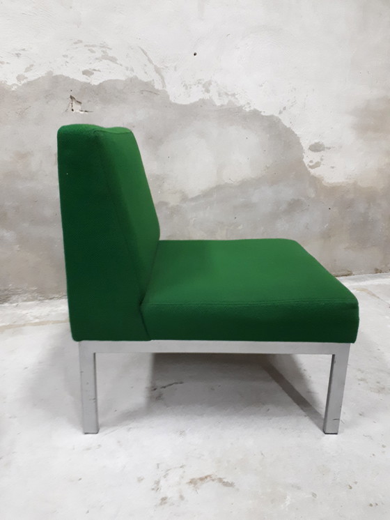 Image 1 of Vintage groene fauteuil