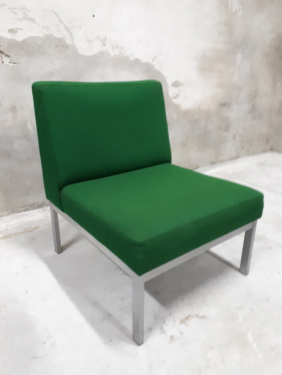 Image 1 of Vintage groene fauteuil