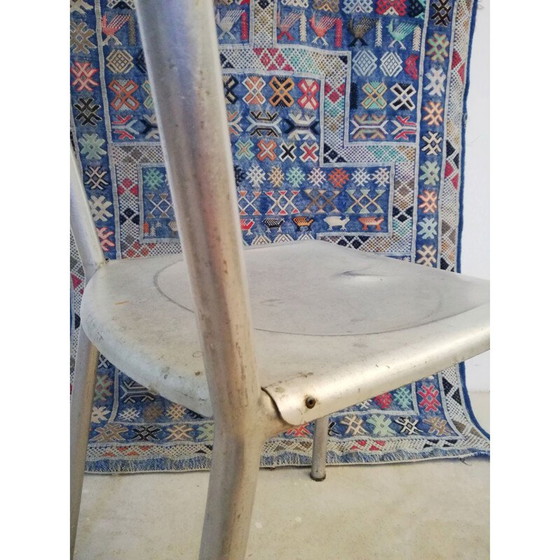 Image 1 of Vintage stoel in aluminium voor Montecatini, jaren 1950