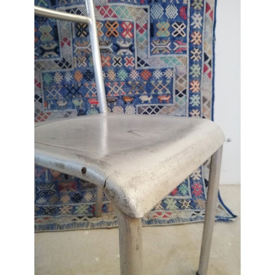 Image 1 of Vintage stoel in aluminium voor Montecatini, jaren 1950