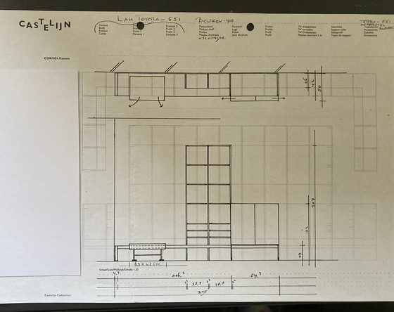 Image 1 of Castelijn Console TV wandmeubel