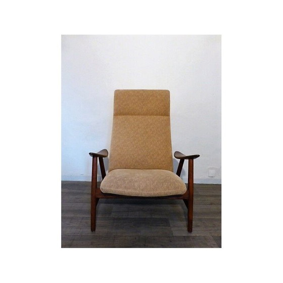 Image 1 of Vintage fauteuil van Søren Willadsen Møbelfabrik Denemarken 1950