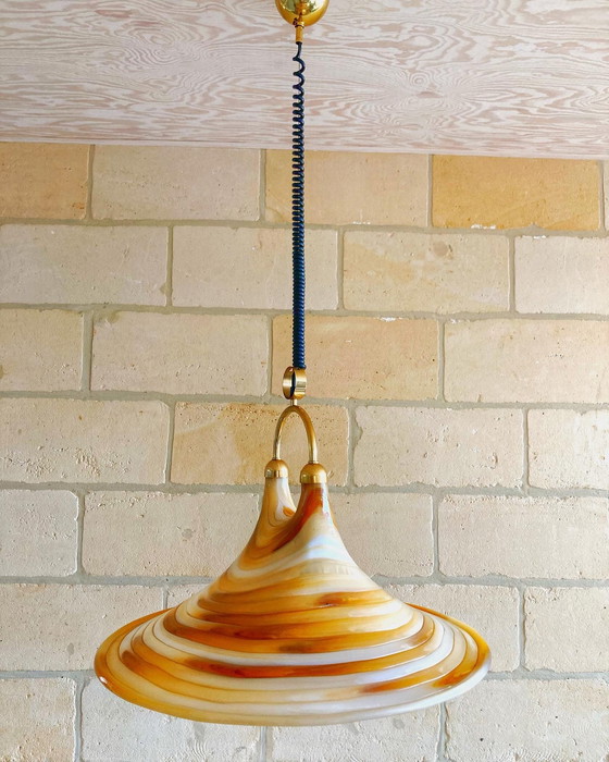 Image 1 of Vintage swirl hanglamp