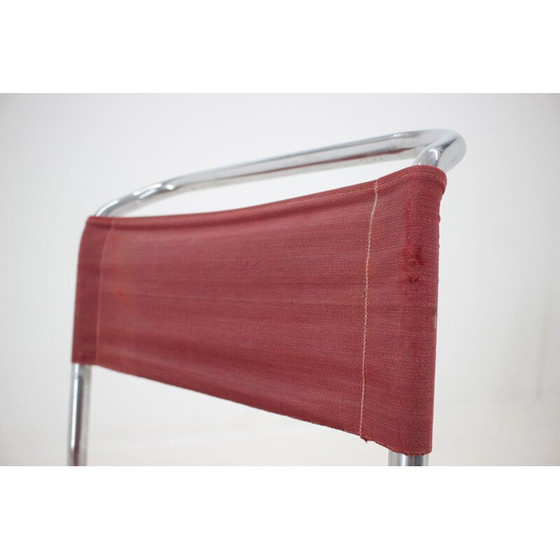 Image 1 of Vintage Bauhaus stoel van Mart Sam in chroom 1930