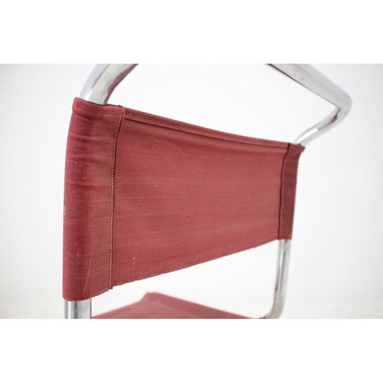 Image 1 of Vintage Bauhaus stoel van Mart Sam in chroom 1930