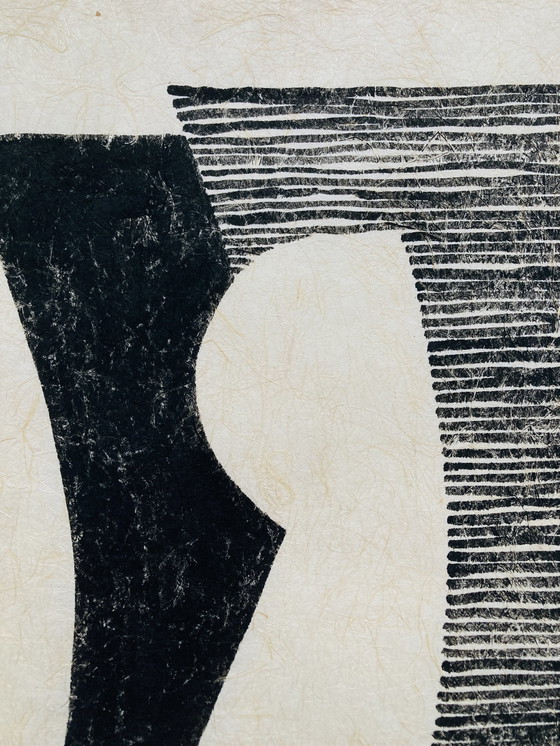 Image 1 of Geni Peter - Vintage Inkt Tekening - Origineel - 1960