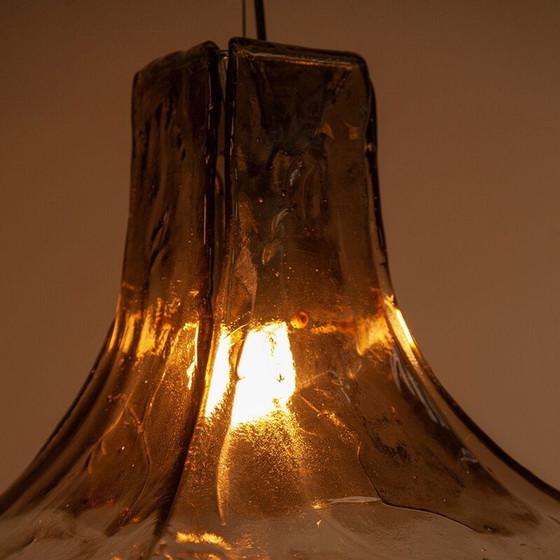 Image 1 of Vintage Murano glazen hanglamp door Carlo Nason voor Mazzega