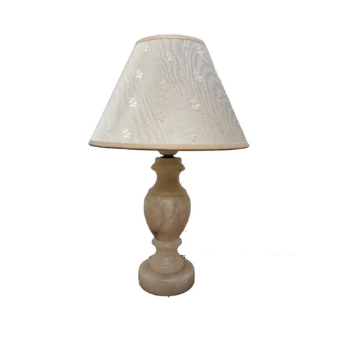 Vintage Spaanse Albast Lamp