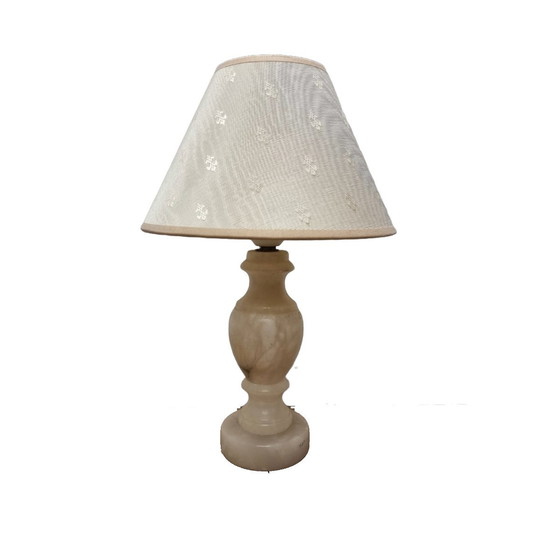 Image 1 of Vintage Spaanse Albast Lamp