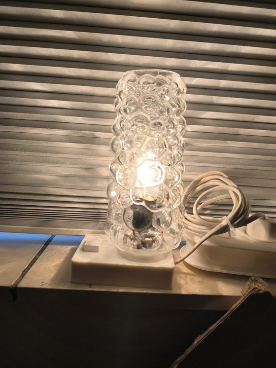 Image 1 of Bubbelglas Tafellampen 2 Stuks 