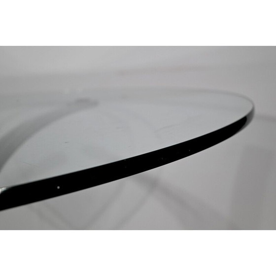 Image 1 of Vintage glazen tafel T69 Cristal van E.Gerli en O.Borsani voor Tecno, Italië 1963