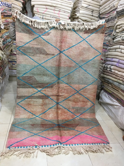 Beni Ouarain Marokkaans Berber Vloerkleed 2m61 x 1m60