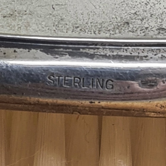 Image 1 of Vintage Sterling Silver Geboorte Set, Jaren 50