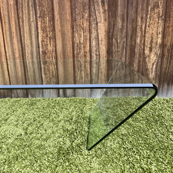 Image 1 of Vintage glazen salontafel