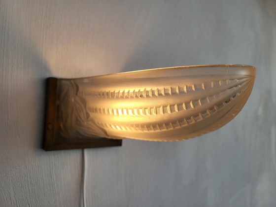 Image 1 of 2x Franse Art deco wandlampen