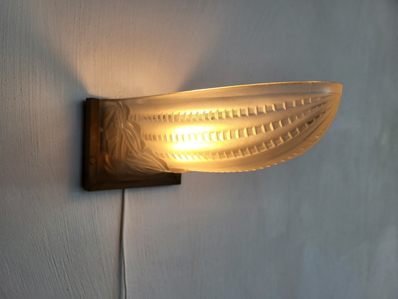 Image 1 of 2x Franse Art deco wandlampen