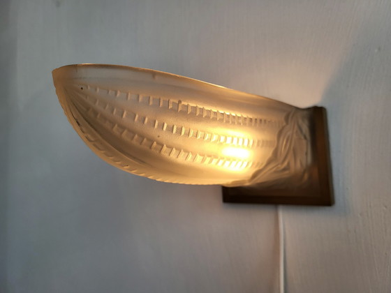 Image 1 of 2x Franse Art deco wandlampen