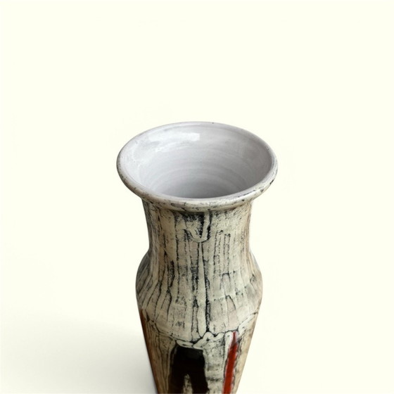 Image 1 of Vintage keramische vaas - László Illés